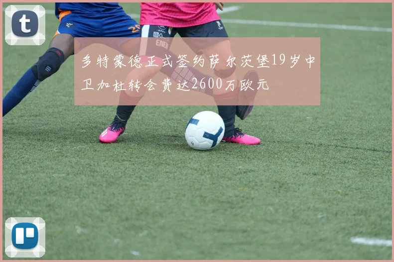 多特蒙德正式签约萨尔茨堡19岁中卫加杜转会费达2600万欧元